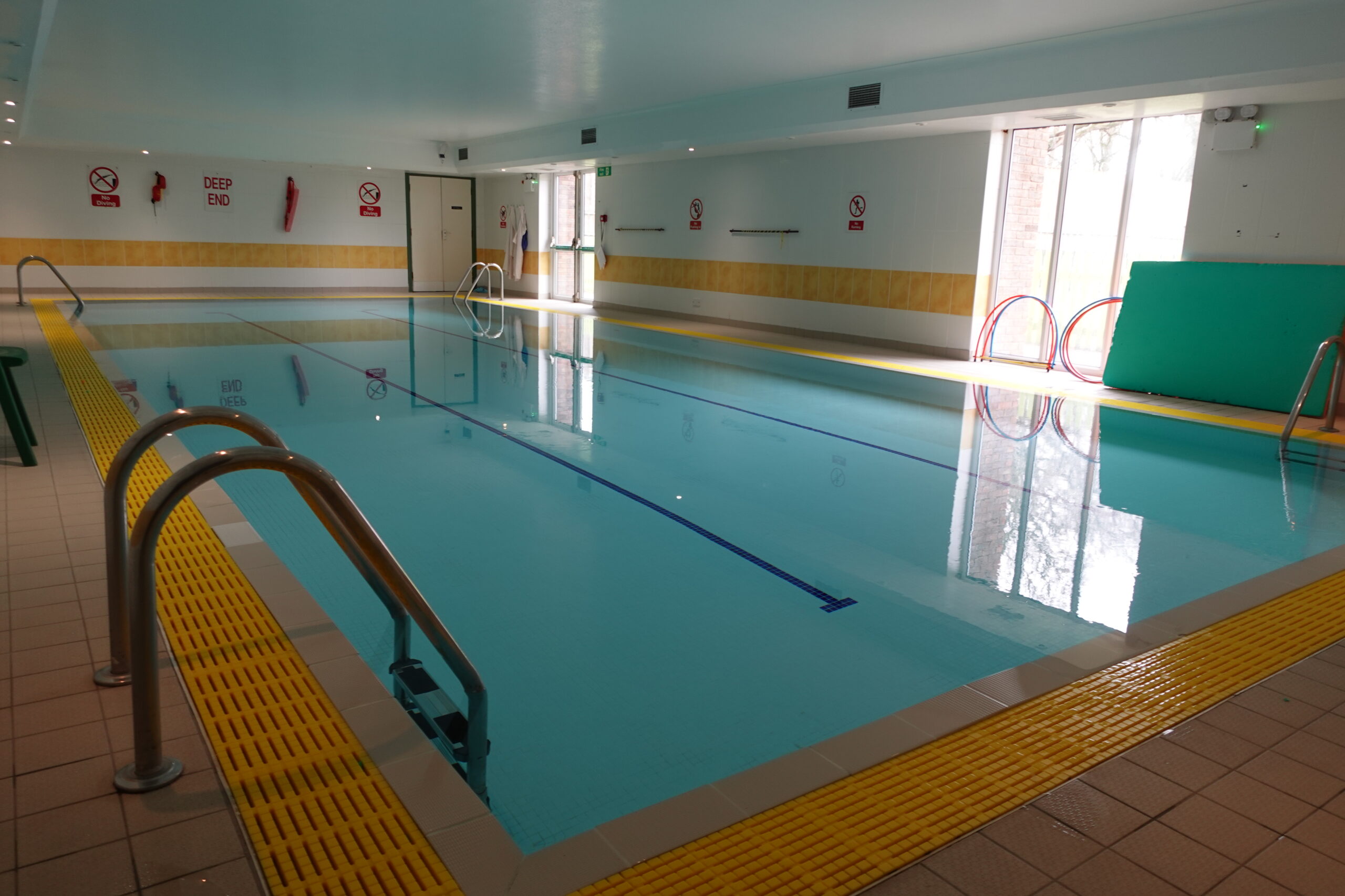 Swimming pool at Rugeley School